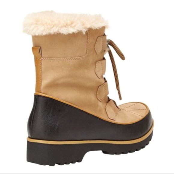Jambu JBU Maldive Faux Fur Cuff Weather Ready Waterproof Boot - NEW - Size 9 - Picture 6 of 8